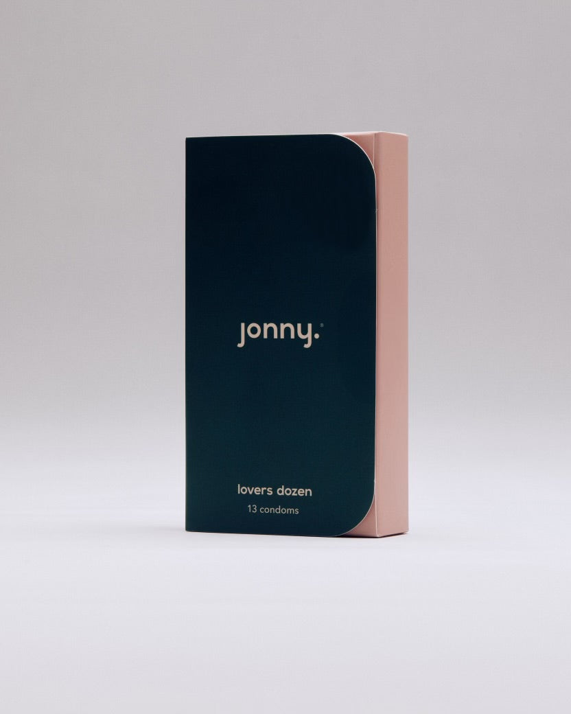 Lovers Dozen Pack of 13 Vegan and Natural Condoms by Jonny