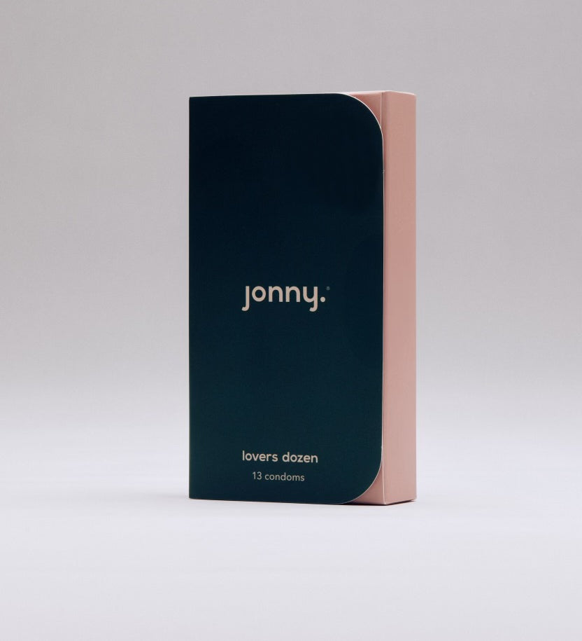 Lovers Dozen Pack of 13 Vegan and Natural Condoms by Jonny